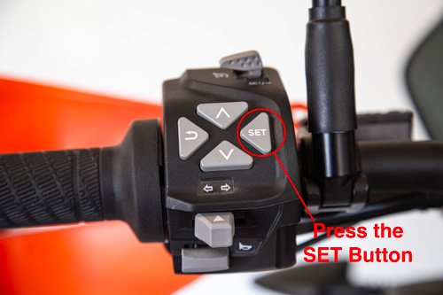 Ktm 1290 Adventure Set Button Control