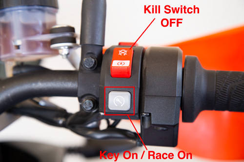 Ktm 1290 Kill Switch Key On Buttons